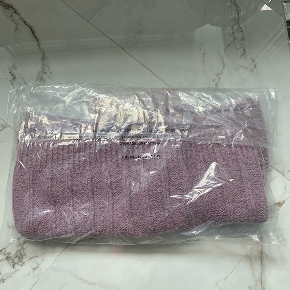 LoveShackFancy Jonae Cropped Mock Zip Up Sweater - Picture 7 of 8